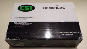 CSI comanche — Emballage