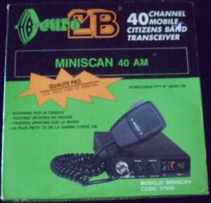 EUROCB miniscan — Emballage