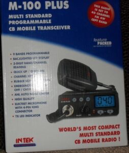 INTEK m_100plus — Emballage