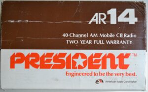 PRESIDENT ar14 — Emballage
