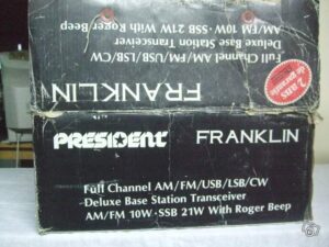 PRESIDENT franklin — Emballage