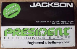 PRESIDENT jackson — Emballage