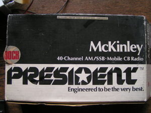 PRESIDENT mc_kinley — Emballage