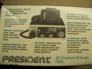 PRESIDENT p200 — Emballage