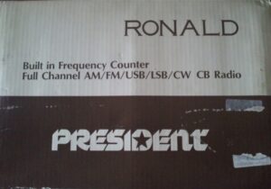 PRESIDENT ronald — Emballage