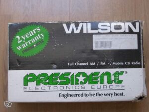 PRESIDENT wilson — Emballage